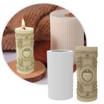 Molde de Silicone Vela Sagrado Coração Religiosa Decorativa 3D