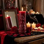 Molde de Silicone Pomba-Gira Vela dos Orixás Vela de 7 Dias Artesanal Esoterica  Religiosa
