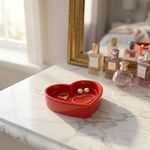 Molde de Silicone Vaso Coração Decorativo Artesanato Resina Gesso Cimento
