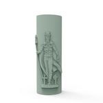 Molde de Silicone Exu Tranca Rua Vela de Orixá Umbanda Candomblé Rituais Oferendas