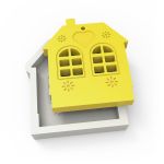 Forma de Silicone Casinha da Base para Vela Rechaud