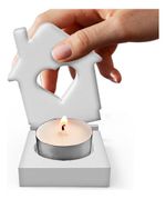 Forma de Silicone Casinha da Base para Vela Rechaud
