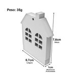 Forma de Silicone Casinha da Base para Vela Rechaud