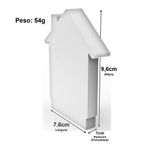Forma de Silicone Casinha da Base para Vela Rechaud