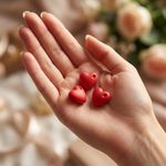 Molde de Silicone Coração Com Gota 12 Cavidades Para Sabonete Vela Resina Gesso Artesanato Decoração Lembrancinha | Corações