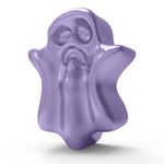 Molde de Silicone Fantasminha para Sabonete Gesso Biscuit Resina Velas Artesanato Decoração Lembrancinha