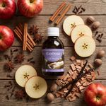 Essência Concentrada Maçã e Canela - Cold (Base Miristato de Isopropila - Vela e Cold Process) - 90gr