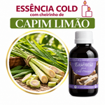 Essência Concentrada Capim Limão - Cold (Base Miristato de Isopropila - Vela e Cold Process) - 90gr
