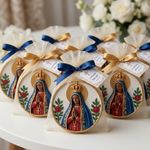 Molde de Silicone Topo de Vela Nossa Senhora Aparecida Gesso Resina Artesanato Decoração Lembrancinha Sabonete Religioso
