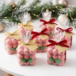 Molde de Silicone Cubo com Bolinhas Natal Bubble