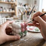 Molde de Silicone Cubo com Bolinhas Natal Bubble