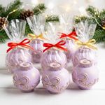 Molde de Silicone Mini Bola De Natal Laço 3D 5cm - Modelo 3