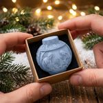 Molde de Silicone Mini Bola Bolinha Enfeite De Natal Artesanato Lembrancinha Vela Decoração Gesso Sabonete Vela