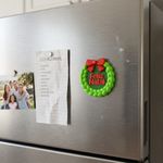 Molde de Silicone Guirlanda Feliz Natal Decorativa Lembrancinha Sabonete Gesso Vela