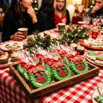Molde de Silicone Guirlanda Feliz Natal Decorativa Lembrancinha Sabonete Gesso Vela