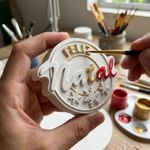 Molde de Silicone Feliz Natal com Flocos Decoração Lembrancinha Vela Sabonete Gesso Resina