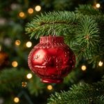Molde de Silicone Enfeite Bola Bolinha de Natal Renas  Lembrancinha Vela Decoração Gesso Sabonete