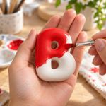 Molde de Silicone Alfabeto Bubble Completo 26 Letras Artesanato Decoração Lembrancinha Sabonete Vela Gesso