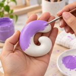 Molde de Silicone Alfabeto Bubble Completo 26 Letras Artesanato Decoração Lembrancinha Sabonete Vela Gesso