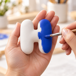 Molde de Silicone Alfabeto Bubble Completo 26 Letras Artesanato Decoração Lembrancinha Sabonete Vela Gesso