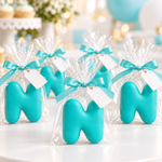 Molde de Silicone Alfabeto Bubble Completo 26 Letras Artesanato Decoração Lembrancinha Sabonete Vela Gesso