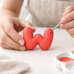 Molde de Silicone Alfabeto Bubble Completo 26 Letras Artesanato Decoração Lembrancinha Sabonete Vela Gesso
