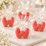 Molde de Silicone Alfabeto Bubble Completo 26 Letras Artesanato Decoração Lembrancinha Sabonete Vela Gesso