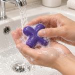 Molde de Silicone Alfabeto Bubble Completo 26 Letras Artesanato Decoração Lembrancinha Sabonete Vela Gesso