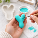 Molde de Silicone Alfabeto Bubble Completo 26 Letras Artesanato Decoração Lembrancinha Sabonete Vela Gesso