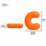 Molde de Silicone Alfabeto Bubble Completo 26 Letras Artesanato Decoração Lembrancinha Sabonete Vela Gesso