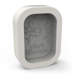 Kit 4 Molde de Silcone Flork de Natal Para Sabonete Artesanato Lembrancinha Decoração comMensagens Divertidas