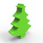 Molde De Silicone Árvore De Natal Pinheiro Com Faixas Para Artesanato Velas Sabonetes Artesanato Decoração Lembrancinha