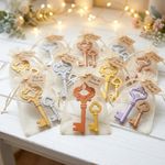 Forma de Silicone Chaves 3 Cavidades Grande Média Pequena Artesanato Decoração Lembrancinha Resina Biscuit