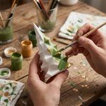 Molde de Silicone Arvore de Natal Geométrica 10cm Modelo 1 Para Velas Gesso Sabonete Lembrancinha Decoração Resina Artesanato