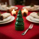 Molde de Silicone Arvore de Natal Geométrica Modelo 08 para Velas Lembrancinha Gesso Decoração Resina