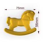 Molde de Silicone Ponei Cavalinho no Balanço Ib-234 (P1-108)