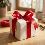 Fita de Cetim 10Mm x 1Mt Estampa Bolinha Para Decoração Presente Lembrancinha Artesanato