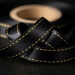 Fita de Cetim 10Mm x 1Mt Estampa Prespontada Para Decoração Presente Lembrancinha Artesanato