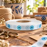 Fita de Cetim Estampada 10mm x 1mt para Presente Acabamento Lembrancinha Artesanato