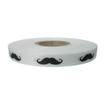 Fita de Cetim Estampada 10mm x 1mt para Presente Acabamento Lembrancinha Artesanato