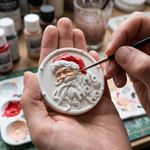 Molde de Silicone Topo de Vela Papai Noel Natal Decorativo Artesanato Lembrancinha Sabonete
