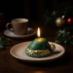Molde de Silicone Gorros de Natal para Lembrancinha Artesanato Decoração Vela Mini Sabonete - 4 Cavidades