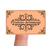 Etiqueta Adesiva Natalina Natal para Sabonete Artesanal Decoração Lembrancinha Artesanato - 10 Unidades Diversos Modelos