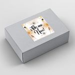 Etiqueta Adesiva Feliz Ano Novo 4,3x4,3cm - Pacote com 10 unidades