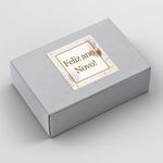 Etiqueta Adesiva Feliz Ano Novo 4,3x4,3cm - Pacote com 10 unidades