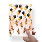 Papel Para Embalar Sabonete Offset (Sulfite) Ano Novo - 10 Unidades (14,5 X 20,5cm)