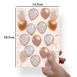 Papel Para Embalar Sabonete Offset (Sulfite) Ano Novo - 10 Unidades (14,5 X 20,5cm)