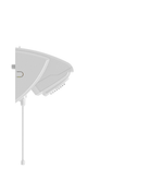 Chuveiro Elétrico Eletrônico 220V 7800W Branco Cromado Compacta Fame (00344772)
