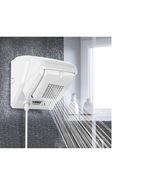 Chuveiro Elétrico Eletrônico 220V 7800W Branco Cromado Compacta Fame (00344772)