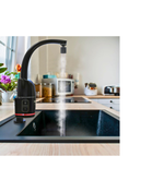 Torneira Eletrônica Prima Black Touch 5500W/220V Zagonel (TPMEL55220BL03)